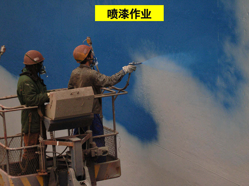 工业油漆场所喷漆房安装气体报警器方案