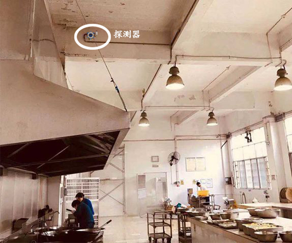 餐饮饭店安装工业商用防爆型燃气报警器方案